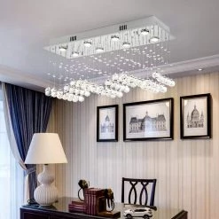 Albany 8-Light Clear/Chrome Unique Tiered Chandelier with Crystal Accents by Maxax 14 Albany 8-Light Clear/Chrome Unique Tiered Chandelier with Crystal Accents by Maxax -Maxax Elegant store chrome clear maxax chandeliers mx19007 8 c fa 1000