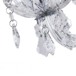 Atlanta 2-Light Chrome/Clear Candle Wall Light Dimmable by Maxax -Maxax Elegant store chrome clear maxax vanity lighting mx19140 2ch w 66 1000