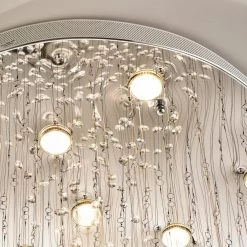 Albany 10 -Light Crystal Tiered Chandelier by Maxax -Maxax Elegant store chrome maxax chandeliers mx16006 10 c fa 1000