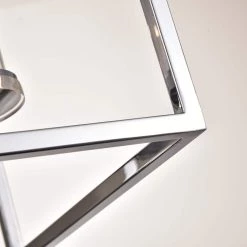 Springfield 4-Light Chrome Lantern Square/Rectangle Chandelier with Wrought Iron Accents by Maxax -Maxax Elegant store chrome maxax chandeliers mx19024 4ch p 66 1000