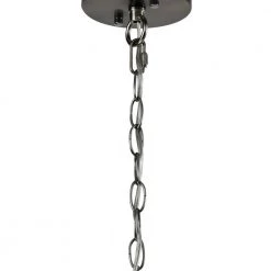 Alaska 6-Light Chrome Candle Style Globe Chandelier with Wrought Iron Accents by Maxax -Maxax Elegant store chrome maxax chandeliers mx21004 6ch fa 1000