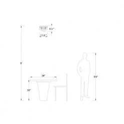 Jackson 11.8 in. 4-Light Modern Chrome Metal Crystal Flush Mount by Maxax -Maxax Elegant store chrome maxax flush mount lights mx19067 4ch c 44 1000