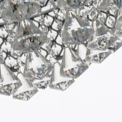 Jackson 15 in. 4-Light Semi-Flush Mount with Crystal by Maxax -Maxax Elegant store chrome maxax flush mount lights mx19086 4ch p 44 1000