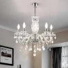 Atlanta 5 -Light Candle Style Traditional Chandelier with Crystal Accents by Maxax