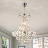 Cheyenne 6 -Light Unique/Statement Empire Chandelier with Crystal Accents by Maxax