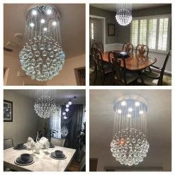 Albany 6-Light Clear Unique/Statement Chandelier with Crystal Accents by Maxax -Maxax Elegant store clear maxax chandeliers mx16003 c 76 1000