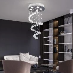 Albany 5-Light Clear Unique Tiered Chandelier with Crystal Accents by Maxax -Maxax Elegant store clear maxax chandeliers mx16004 c 44 1000