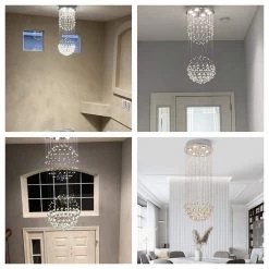 Albany 6-Light Clear Unique Chandelier with Crystal Accents by Maxax -Maxax Elegant store clear maxax chandeliers mx16005 c 1d 1000