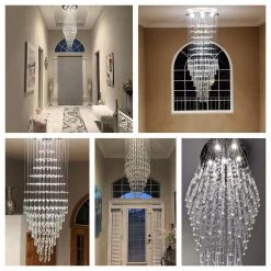 Albany 7-Light Clear Statement Empire Chandelier with Crystal Accents by Maxax -Maxax Elegant store clear maxax chandeliers mx16006 c 1d 1000