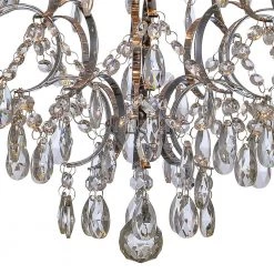 New Orleans 4 -Light Clear Unique/Statement Geometric Chandelier with Crystal Accents by Maxax 17 New Orleans 4 -Light Clear Unique/Statement Geometric Chandelier with Crystal Accents by Maxax -Maxax Elegant store clear maxax chandeliers mx19119 4cl p 44 1000