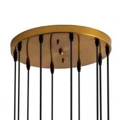 10-Light Gold Albany Unique Tiered Chandelier with Crystal Accents by Maxax -Maxax Elegant store gold maxax chandeliers mx19053 10gd p 1f 1000