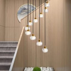 10-Light Gold Albany Unique Tiered Chandelier with Crystal Accents by Maxax -Maxax Elegant store gold maxax chandeliers mx19053 10gd p fa 1000