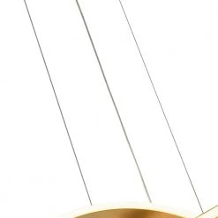 Carson 1-Light Integrated LED Gold Unique Chandelier by Maxax -Maxax Elegant store gold maxax chandeliers mx21041 p3gd 1f 1000