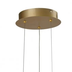 Carson 1-Light Integrated LED Gold Unique Chandelier by Maxax -Maxax Elegant store gold maxax chandeliers mx21041 p3gd c3 1000