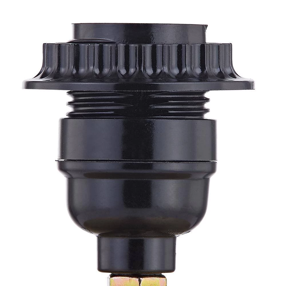 Columbus 14.5 in. Gold Tripod Table Lamp Set with White Feather by Maxax 7 Columbus 14.5 in. Gold Tripod Table Lamp Set with White Feather by Maxax - Image 7