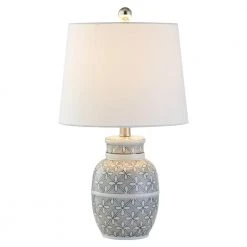 Sacramento 19.75 in. Gray Table Lamp by Maxax