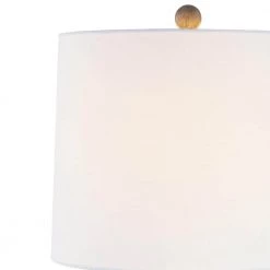 Salem 27 in. Gray Table Lamp Set With USB (2-Pack) by Maxax -Maxax Elegant store gray maxax table lamps t79 gy 1f 1000