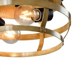 Raleigh 11.81 in. 2-Light Light Orange Flush Mount by Maxax -Maxax Elegant store light orange maxax flush mount lights mx21039 c2wd 4f 1000