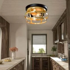 Raleigh 11.81 in. 2-Light Light Orange Flush Mount by Maxax -Maxax Elegant store light orange maxax flush mount lights mx21039 c2wd fa 1000