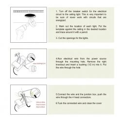 6 in. Canless Ultra-Thin 12-Watt CCT 3000K Remodel Integrated LED Recessed Light Kit (6-Pack) by Maxax -Maxax Elegant store maxax recessed lighting kits mx6 12rd30 76 1000