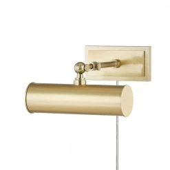 Holly Aged Brass Picture Light by Mitzi by Hudson Valley Lighting