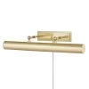 Holly Aged Brass Picture Light by Mitzi by Hudson Valley Lighting