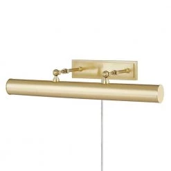 Holly Aged Brass Picture Light by Mitzi by Hudson Valley Lighting