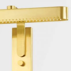 Julissa Aged Brass Picture Light by Mitzi by Hudson Valley Lighting -Maxax Elegant store mitzi by hudson valley lighting picture lights hl563201 agb 4f 1000