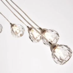 Albany 10-Light Nickel Unique Tiered Chandelier with Crystal Accents by Maxax -Maxax Elegant store nickel maxax chandeliers mx19053 10 p fa 1000