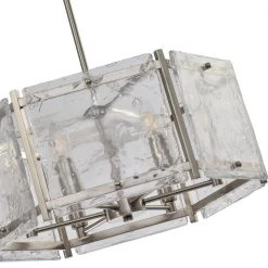 St. Louis 6-Light Nickel Unique Drum Chandelier by Maxax 10 St. Louis 6-Light Nickel Unique Drum Chandelier by Maxax -Maxax Elegant store nickel maxax chandeliers mx2002 p6 4f 1000