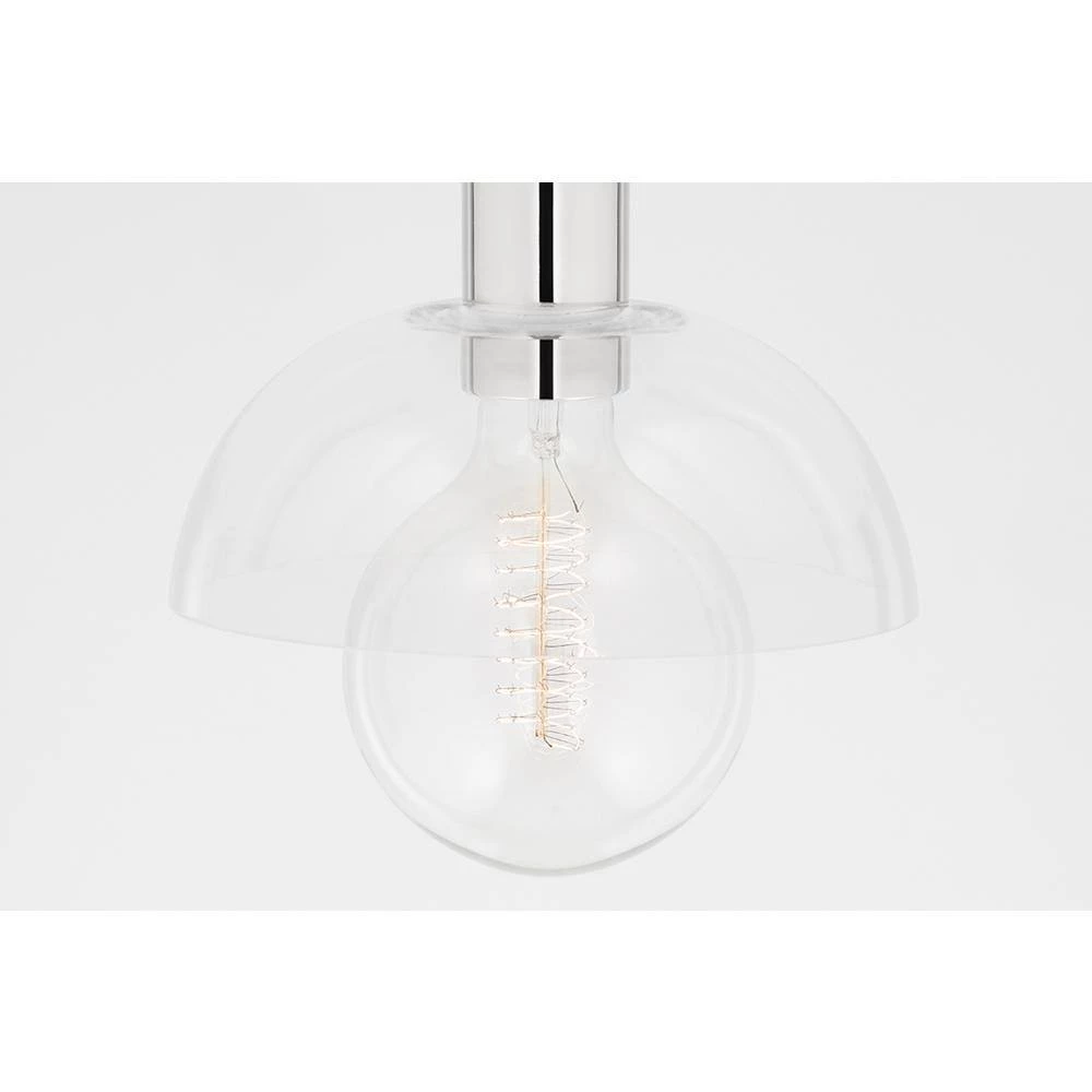 Kyla 23 in. 3-Light Polished Chrome Vanity Light with Opal Glossy Glass by Mitzi by Hudson Valley Lighting 2 Kyla 23 in. 3-Light Polished Chrome Vanity Light with Opal Glossy Glass by Mitzi by Hudson Valley Lighting - Image 2