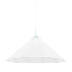 Gloria 1-Light Robins Egg Blue Shaded Pendant-Light by Mitzi by Hudson Valley Lighting