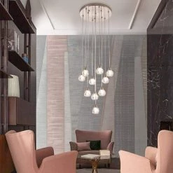 Albany 10-Light Sand Nickel Chandelier with Crystal Accents by Maxax -Maxax Elegant store sand nickel maxax chandeliers mx19052 10 p 4f 1000