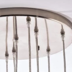 Albany 10-Light Sand Nickel Chandelier with Crystal Accents by Maxax -Maxax Elegant store sand nickel maxax chandeliers mx19052 10 p 66 1000