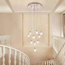 Albany 10-Light Sand Nickel Chandelier with Crystal Accents by Maxax -Maxax Elegant store sand nickel maxax chandeliers mx19052 10 p c3 1000