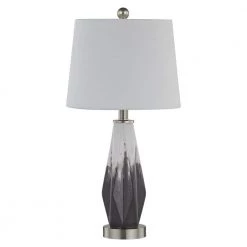 Charleston 23 in. Bedside White Porcelain Table Lamp Set (Set Of 2) by Maxax