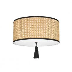 Dolores 15 in. Soft Black Flush Mount by Mitzi by Hudson Valley Lighting