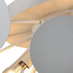 Providence 4-Light 7.9 in White Sputnik Semi-Flush Mount Ceiling by Maxax -Maxax Elegant store white maxax flush mount lights d157 4c4 c3 1000