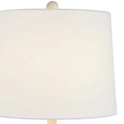 Dallas 26 in. White Bedside Table Lamp Set (Set of 2) by Maxax 17 Dallas 26 in. White Bedside Table Lamp Set (Set of 2) by Maxax -Maxax Elegant store white maxax table lamps t125 wh 76 1000