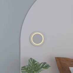 Washington White Dimmable Integrated LED Metal Wall Sconce by Maxax -Maxax Elegant store white maxax wall sconces 6512 2wh fa 1000